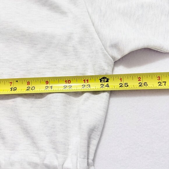 Magaschoni Women's Full Zip 3/4 Sleeve Drawstring Heather Grey Jacket Sz 2X NWT - Picture 11 of 13